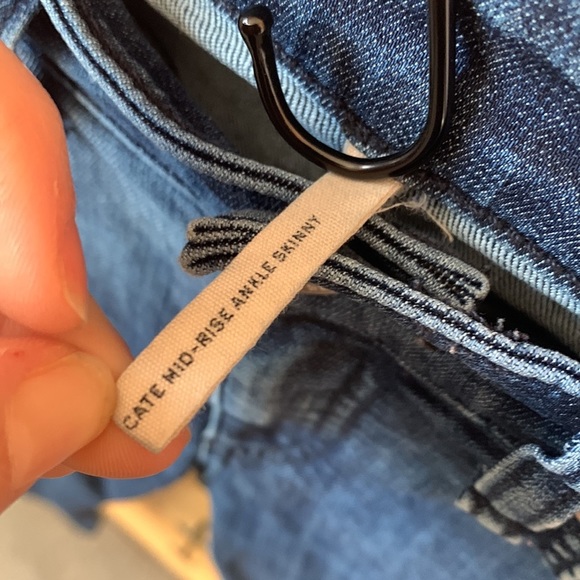 Rag and Bone Cate Mid-Rise Ankle Skinny in April Size 24 - Picture 3 of 9